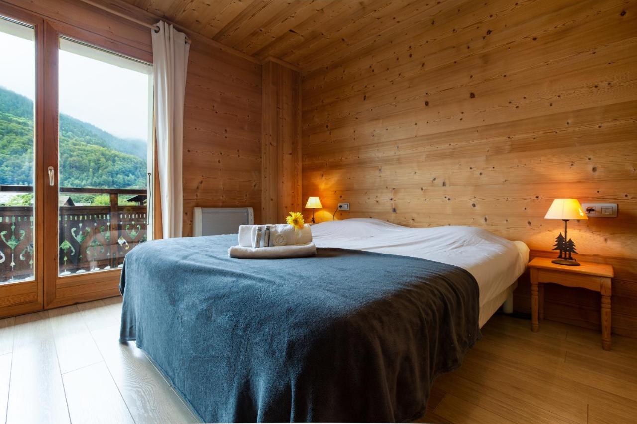 Appartement La Sauvageonne - Happy Rentals Servoz Eksteriør billede