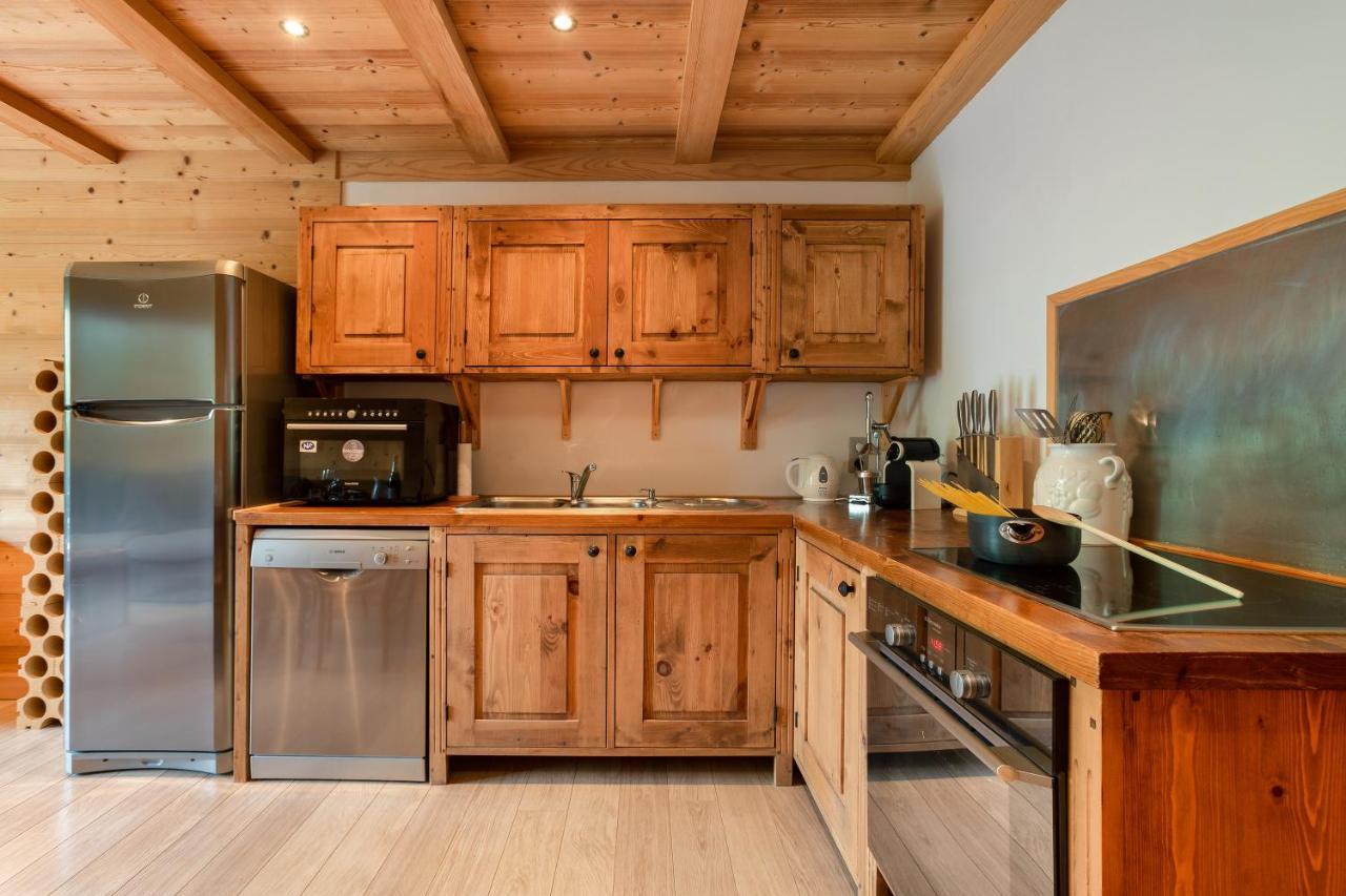 Appartement La Sauvageonne - Happy Rentals Servoz Eksteriør billede
