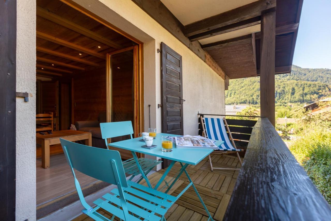 Appartement La Sauvageonne - Happy Rentals Servoz Eksteriør billede