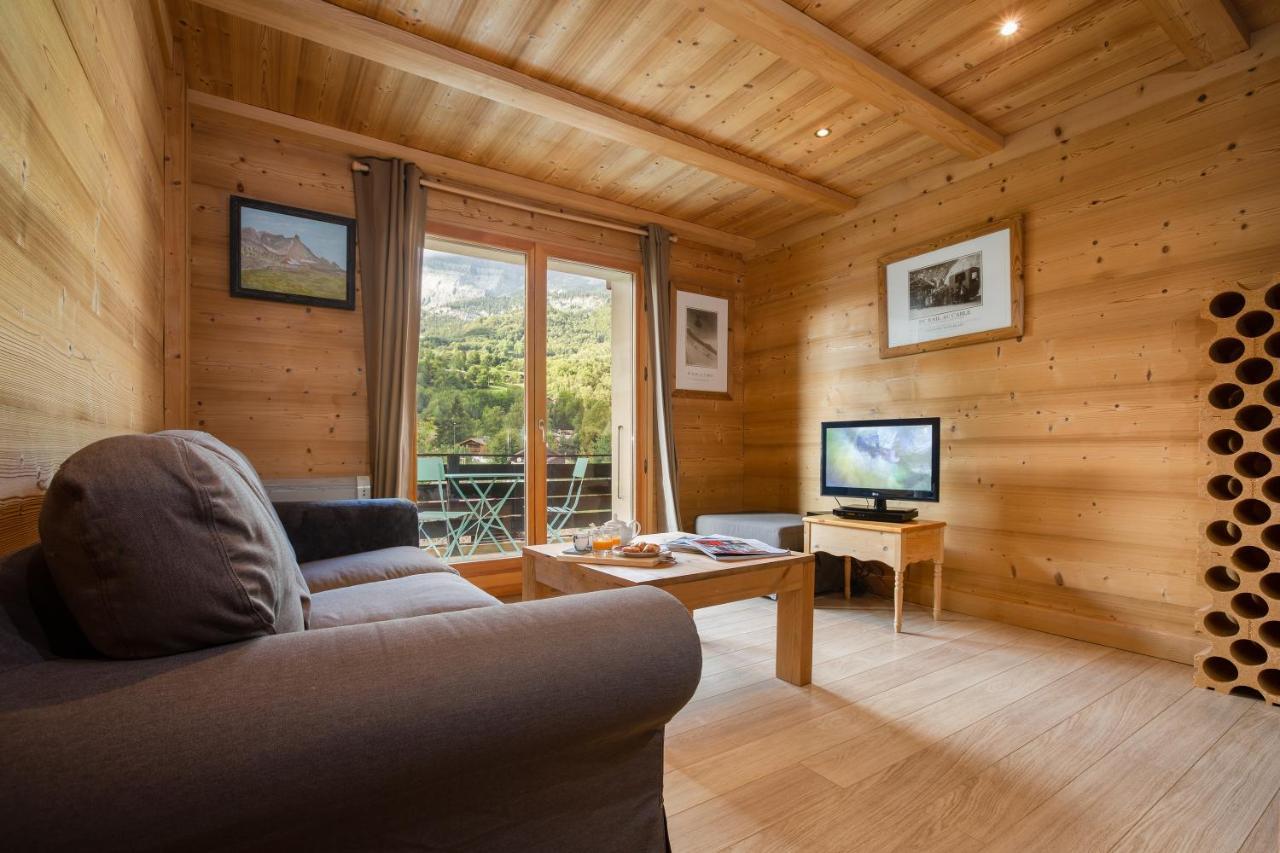 Appartement La Sauvageonne - Happy Rentals Servoz Eksteriør billede