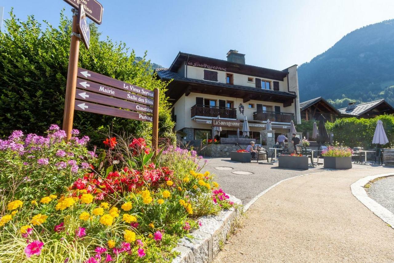 Appartement La Sauvageonne - Happy Rentals Servoz Eksteriør billede